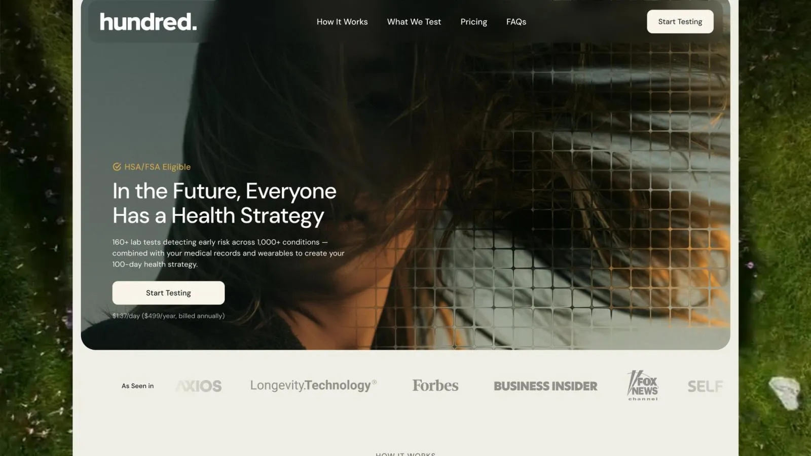 Hundred Framer Website Development