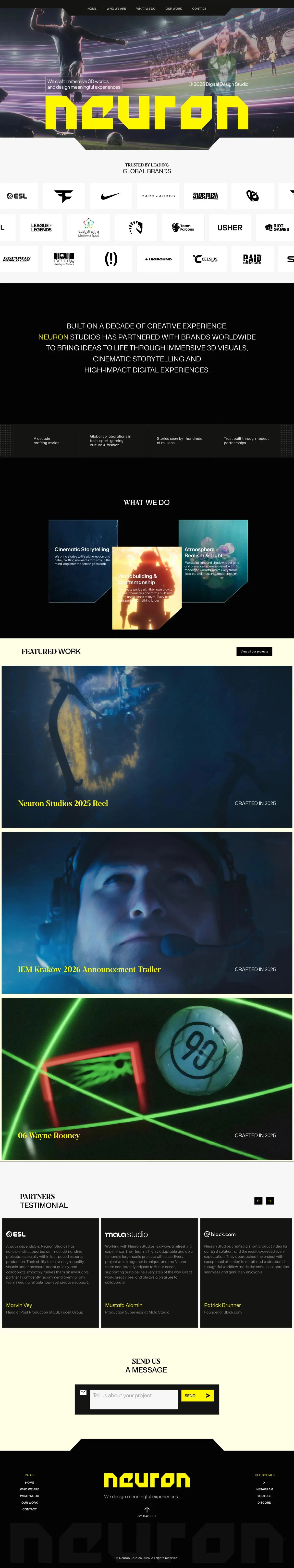 Video-heavy Framer Website Design and Development — image 3