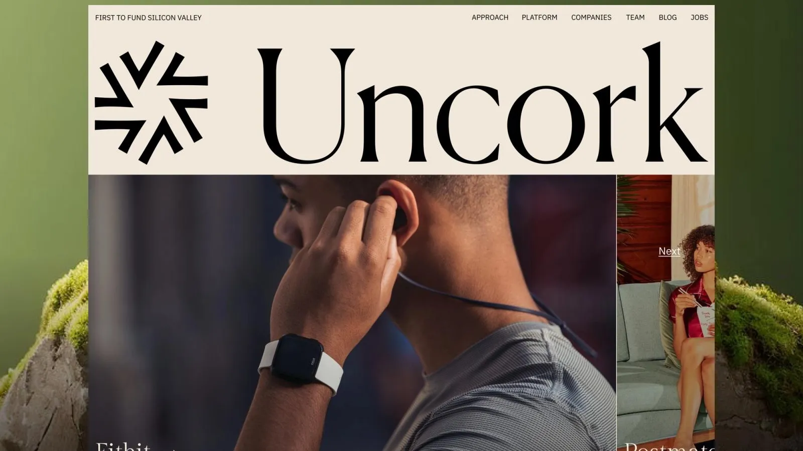 Uncork Capital Framer Website Development