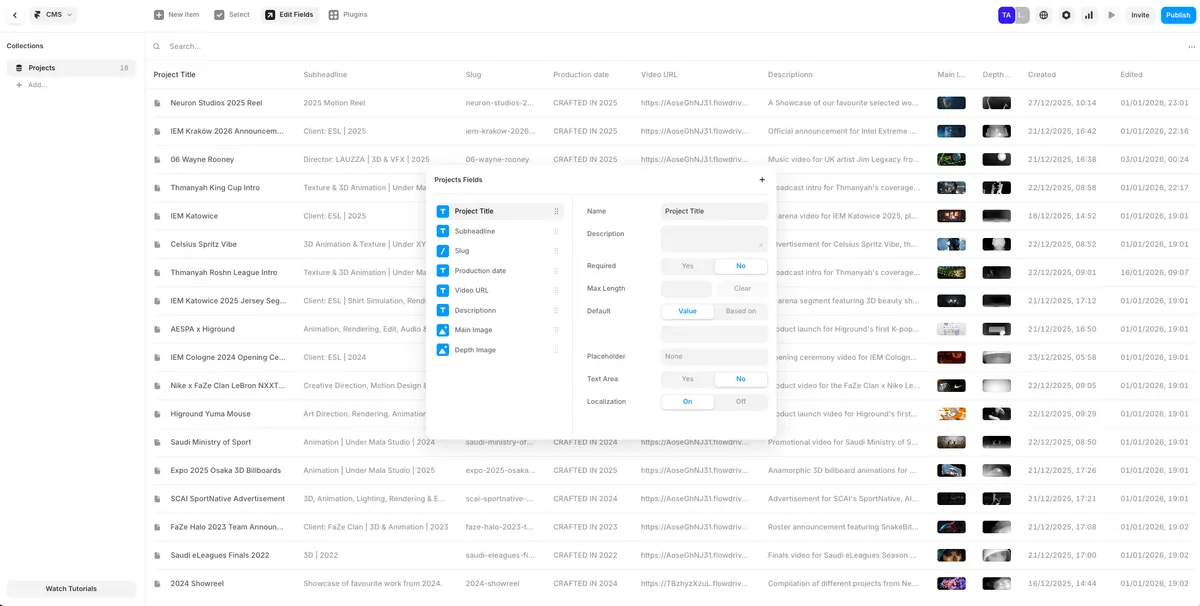 Video-heavy Framer Website Design and Development — image 2